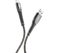 Cellularline Extreme Cable - Type-C Cavo USB ultra resistente Grigio/Nero