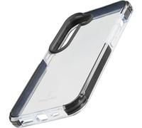 cellularline | Tetra Force Strong Guard - Galaxy S23+ | Custodia flessibile ultra-protettiva, anti-shock con tecnologia antibatterica integrata | Nero