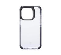 cellularline - Tetra Force Strong Guard - iPhone 15 Pro - Custodia flessibile Ultra-Protettiva, Anti-Shock con Tecnologia Antibatterica Integrata - Trasparente