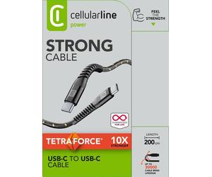 Cellularline - Tetracabc2c2mk-nero CELLULARLINE