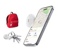 Cellularline TRACY TAG - DESIGNED FOR IOS Localizzatore di oggetti compatibile con Android, ideale per ritrovare chiavi, zaini e oggetti personali tramit Cellularline