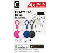 Cellularline - Tracy Tag Dual Multipack 4x-multicolore CELLULARLINE