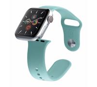 Cellularline Urban Band - Apple Watch 42/44 mm Cinturino in silicone per Apple Watch Verde
