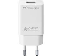 Cellularline Samsung Caricabatterie veloce per dispositivi a carica adattiva Bianco