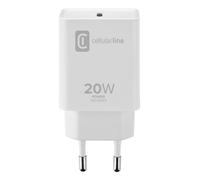 Cellularline USB-C Charger 20W - iPhone 8 or later Bianco