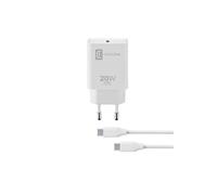 Cellularline USB-C Charger Kit 20W - USB-C to USB-C - iPad Pro (2018 or later) a