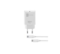 Cellularline USB-C Charger Kit 20W - USB-C to USB-C - iPad Pro (2018 or later) a