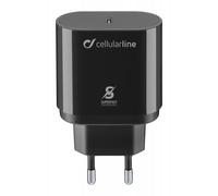 Cellularline USB-C Super Fast Charger PD 25W - Samsung A70, A80, A90, Note 10, N