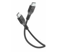 Cellularline USB cable 5A - USB-C to USB-C Cavo 5A da USB-C a USB-C per la ricarica e sincronizzazione dati Nero