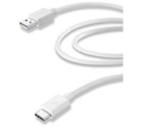 Cellularline 38570 2m USB A USB C Maschio Maschio Bianco cavo USB