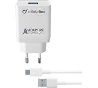 Cellularline USB Charger Kit Ultra - USB-C - Tablets and Smartphones Cellularline