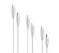 cellularline | Multipack | Cavi di Ricarica per Smartphone, USB-C to USB-C, 3 Cavi, 3 Lunghezze: 120 cm, 200 cm, 15 cm