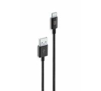 Cellularline USBDATABRATOC15K cavo USB USB 2.0 1,5 m USB A USB C Nero