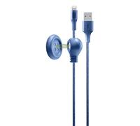 Cellularline - Usbdatabutmfi1mb CAVO LIGHTNING 1.5M BLU