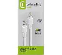 Cellularline Cavo dati USB-C Usbdatacusbc-cw Bianco