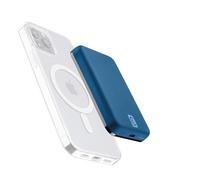 Cellularline Wireless power bank MAG 5000 Caricabatterie portatile compatibile con MagSafe Blu