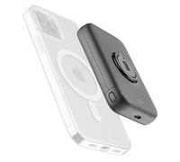 Cellularline Wireless Power Bank MAG 5000 Caricabatterie portatile compatibile con MagSafe Nero