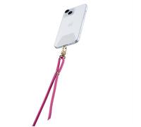 Laccio da polso porta telefono universale rosa - cellularline