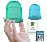 Cellulite Cup Set di terapia coppettazione - Silicone Anti Cellulite Vuoto Massaggio Tazze Per Lisciare Fascia Rigida e Tono Pelle