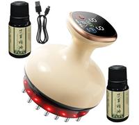 Cellulite Massage Tool, Body Sculpting Massager, Handheld Fat Remover Device, 10.5x10cm, 9-Level Adjustable Settings, Red Light, Ideal for Women, Men, Home Use