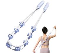 Cellulite Massage Tool, Portable Roller Massager, Manual Fitness Gear, Ergonomic Handheld Design, Ideal for Targeting Fat and Tension in Belly, Waist, Legs, Neck, and Feet