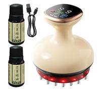 Cellulite Massage Tool, Remover Massager Device, 4,13 x 3,94 in Handheld Fat Sculptor, 9 livelli regolabili intensità, Red Light for Women, Men, Home, Body Contouring