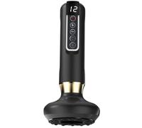 Cellulite Massager, Deep Relaxation Massage Machine, 12 Levels Adjustable, Waterproof, Electric Handheld Body Sculpting Machine for Abdomen Waist Hips Arms Legs Backs