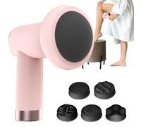 Cellulite Massager, Electric Fat Sculpting Remover, Handheld Device, 5 Interchangeable Heads, 5.91x3.74x3.35 Inches Targets Abdominal Belly, Neck, Enhances Skin Tone and Firmness