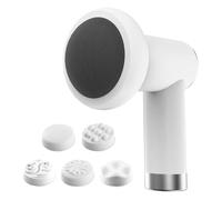 Cellulite Massager, Electric Fat Sculpting Remover, Handheld Device, 5 Interchangeable Heads, 5.91x3.74x3.35 Inches Targets Abdominal Belly, Neck, Enhances Skin Tone and Firmness