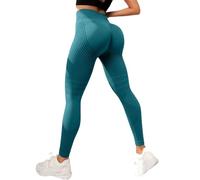 Cellumove 3D Legging, Slimmove 3D Leggings for Cellulite, Shapewear Yoga Fitness Sport Pants, Legging with Resistance Bands (Green,M)