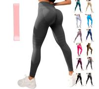 Cellumove, leggings 3D Cellumove, per definire la silhouette, vita alta, sollevamento del sedere, pantaloni da yoga con controllo della pancia, L, XXL