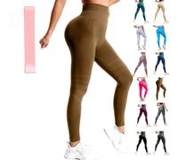 Cellumove, leggings 3D Cellumove, per definire la silhouette, vita alta, sollevamento del sedere, pantaloni da yoga con controllo della pancia, I, XXL