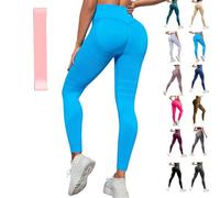 Cellumove, leggings 3D Cellumove, per definire la silhouette, vita alta, sollevamento del sedere, pantaloni da yoga con controllo della pancia, F, XL