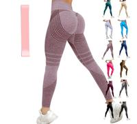 Cellumove, leggings 3D Cellumove, per definire la silhouette, vita alta, sollevamento del sedere, pantaloni da yoga con controllo della pancia, C, XL