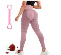 Cellumove, leggings, Redefine Your Silhouette effortlessly, High Rise Anti-Cellulite Sports Leggings, Soft and Stretchy, Fitness &Yoga, Rosa B., XL szczupły