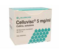 Celluvisc Collirio 5 mg / ml Carmellosa Sodica 30 Flaconcini