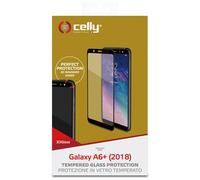 CELLY - 3D Glass Pellicola Protettiva in Vetro Temperato per Galaxy A6+ (2018) Anti-Impronte