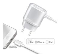 CELLY APPLE iPHONE CARICABATTERIE DA RETE CONNETTORE LIGHTNING 1A COLORE BIANCO