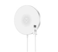 Celly Magcharge Magnetic Wireless Charger Bianco
