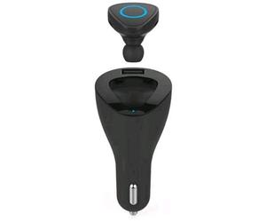 CELLY BHDUOBK AURICOLARE CON MICROFONO BLUETOOTH + CARICABATTERIE DA AUTO 1xUSB