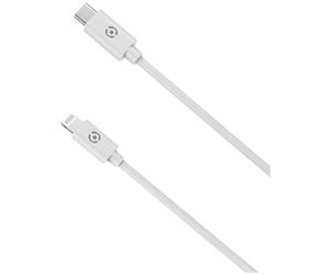 CELLY CABLE TIPO C A LIGHTNING 2M BLANCO