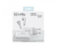 CELLY CARICABATTERIE BIANCO DA RETE 18W CON ATTACCO TYPE-C, COMPR NEWGENKITPROWH