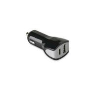 CELLY CARICABATTERIE DA AUTO 1 X F USB TIPO A 1 X F USB TIPO C NERO GRIGIO