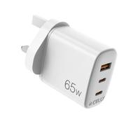 Celly Caricabatterie UPTC1A2C65WUK UP TC 1 USB-A 2 USB-C 65W UK
