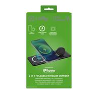 CELLY CARICABATTERIE WIRELESS/SENZA FILI - MAGFOLD2IN1 - MAGSAFE FOLDABLE CHARGE