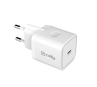 Celly Caricatore da parete USB-C 20 Watt, bianco (TC1USBC20WWH)