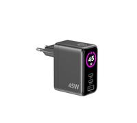 Celly Caricabatteria con display - TCSCREEN2C1A45W