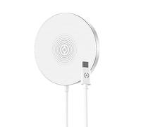 Celly Magcharge Magnetic Wireless Charger Bianco