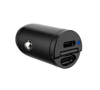 Celly CCMINI2USBCBK Caricabatterie da auto Carica cellulare auto Caricatore USB auto Caricabatterie USB auto