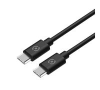 CELLY - Ccminitypec Kit Caricabatterie Da Auto 20w Ultra-compatto Con Cavo Usb-c A Usb-c Black